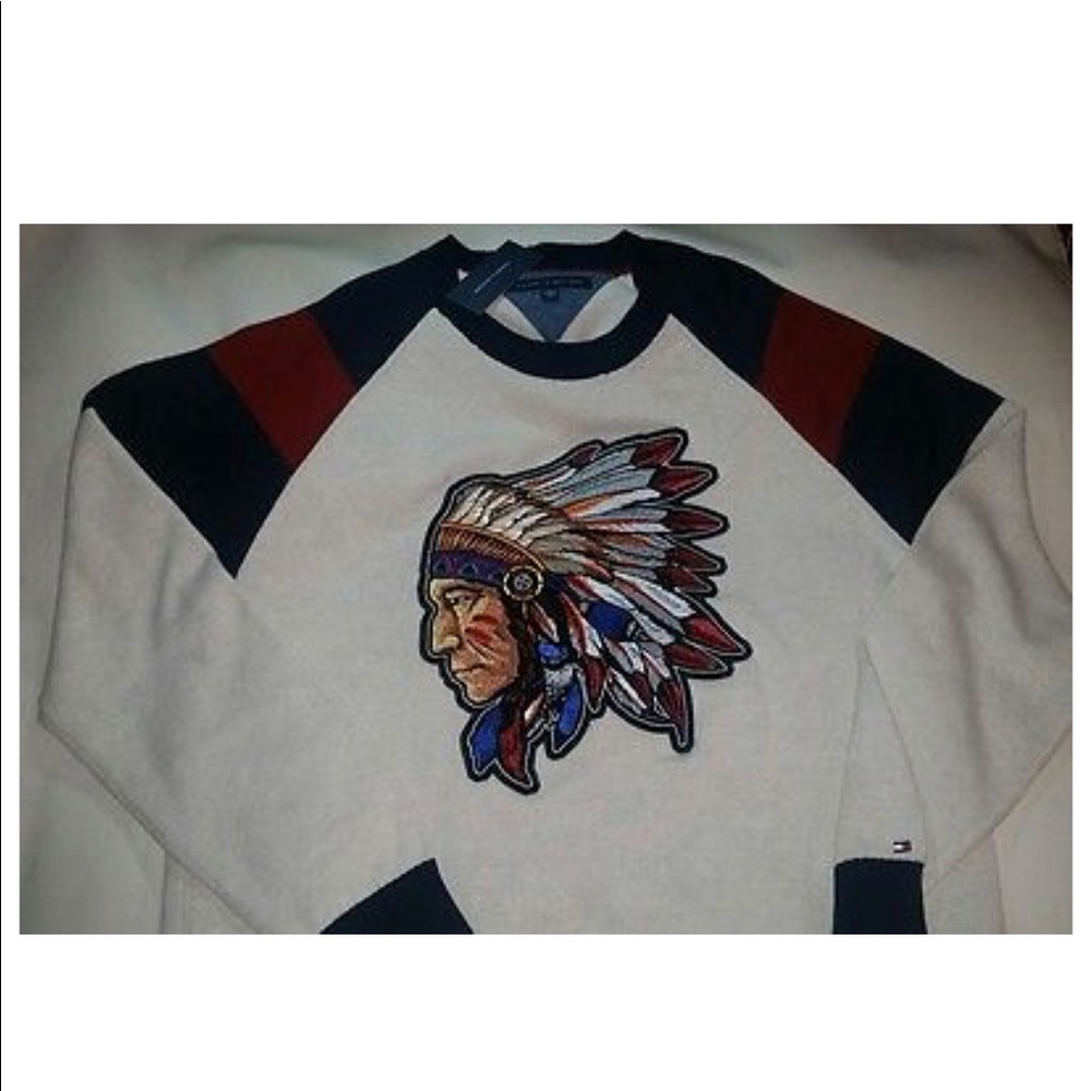 Tommy Hilfiger Luxury American Aztec Indian Chief